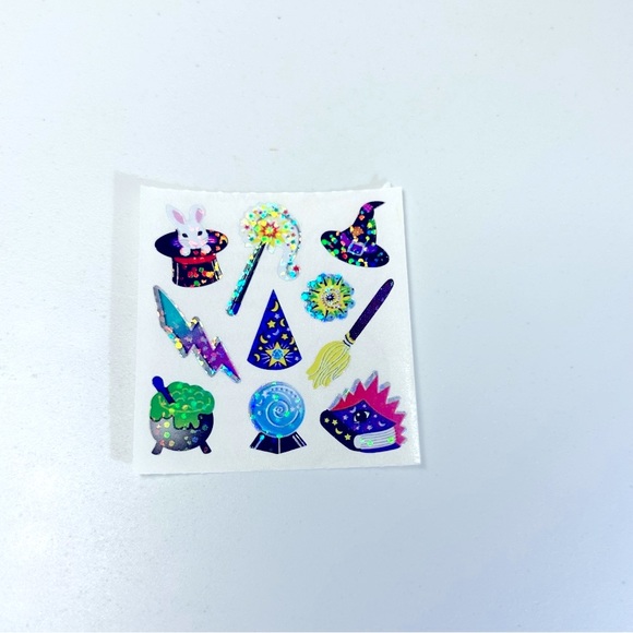 Bundle of Vintage Sandylion stickers lot of 12 my little pony fairy mushroom - Picture 7 of 14